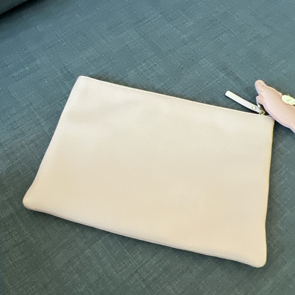 Kate Spade Ash Street Leather Gia Zip Pouch Clutch - Picture 3 of 4